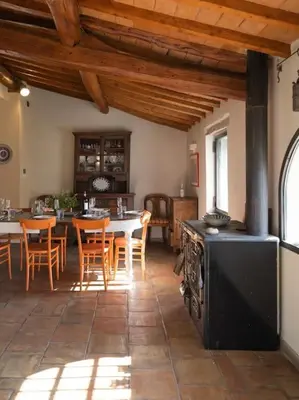 Area soggiorno di Villa Peramonda