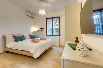 Letto o letti in una camera di Residenza Savoia