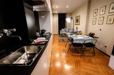Cucina o angolo cottura di Cozy apartment in San Frediano