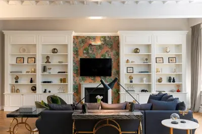TV o dispositivi per l'intrattenimento presso Palazzo Pazzi Vitali Luxury Apartments in Florence