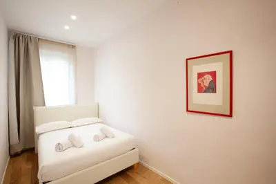 Letto o letti in una camera di Santa Maria Novella Apartment