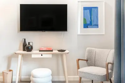 TV o dispositivi per l'intrattenimento presso Aurora apartments Piazzetta