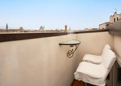 Balcone o terrazza di MediciApt - Montebello rooftop