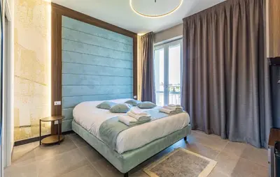 Letto o letti in una camera di 3 Bedroom Cozy Apartment In Scandicci