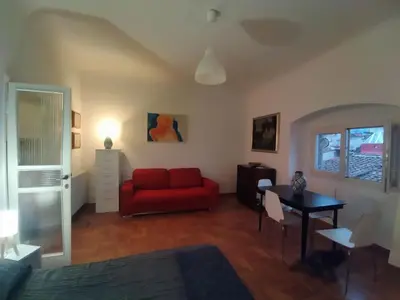Area soggiorno di De' Servi Studio al Duomo - Charming Italy Tour