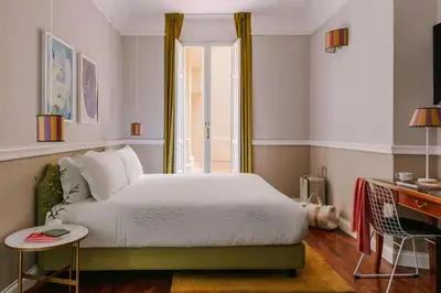 Letto o letti in una camera di Bob W Florence Santa Croce