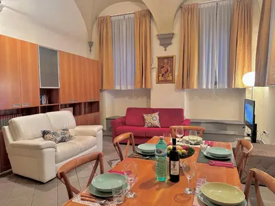 Area soggiorno di Residenza Dante, Firenze