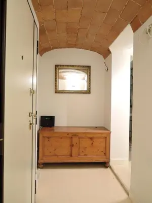 Area soggiorno di Cozy & Charming Florentine Hideaway