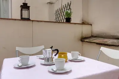 Set per la preparazione di tè e caffè presso Oche