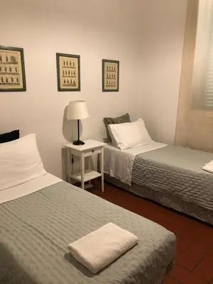 Letto o letti in una camera di Oche
