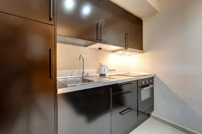 Cucina o angolo cottura di Golden House