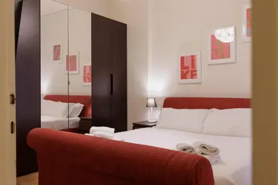 Letto o letti in una camera di Borgo Pinti Living