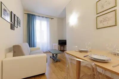 Area soggiorno di Borgo Pinti Living