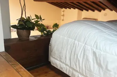 Letto o letti in una camera di Romantic Apartment in Florence