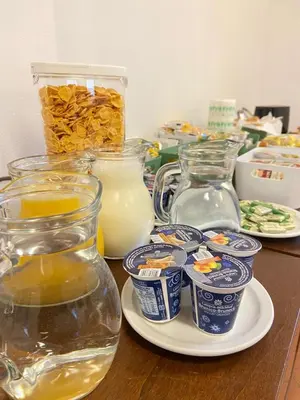 Cibo presso il bed & breakfast o nelle vicinanze