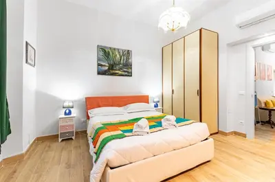 Letto o letti in una camera di GuestHost - La Dimora del Greco - Florence Lovely Apartment