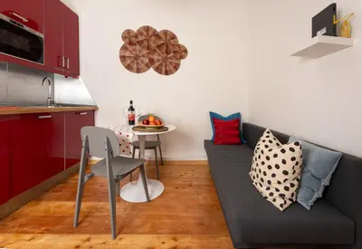 Cucina o angolo cottura di Keys of Italy - GuantoBilo 15 - Unexpensive 1 bedroom flat by the Uffizi