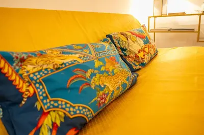 Letto o letti in una camera di Loving Santo Spirito
