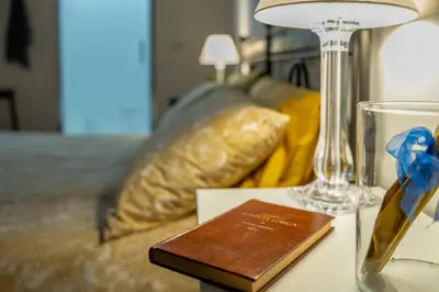 Letto o letti in una camera di Loving Santo Spirito