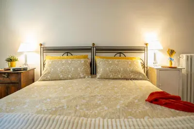 Letto o letti in una camera di Loving Santo Spirito