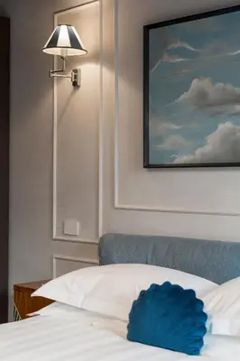 Letto o letti in una camera di Campuccio Stylist apartment