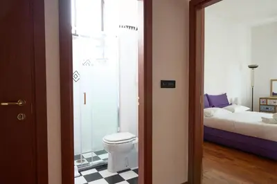 Letto o letti in una camera di [Lungarno] Panoramic apartment