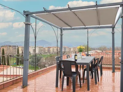 Balcone o terrazza di [Lungarno] Panoramic apartment