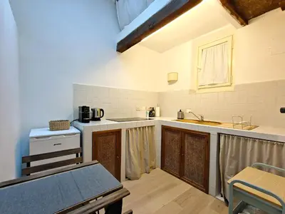 Cucina o angolo cottura di Cortile Santa Monaca