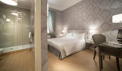 Letto o letti in una camera di San Giuliano Inn