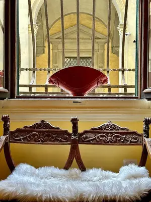 Area soggiorno di B&B Casa Moscato Firenze