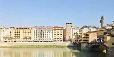 Vista sul fiume nelle vicinanze dell'appartamento