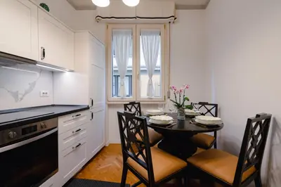 Cucina o angolo cottura di Ponte Vecchio Escape Suite