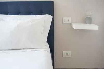 Letto o letti in una camera di Santa Croce da Elena