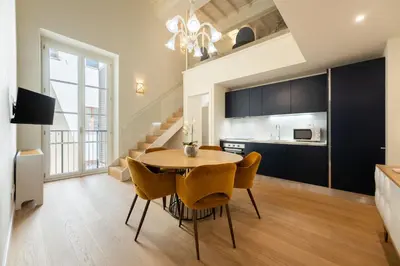 Cucina o angolo cottura di Apartments Florence - Grant Palagio 1 bedroom in Duomo