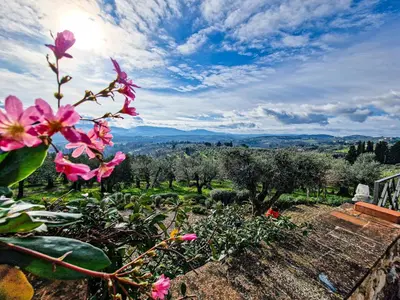 Paesaggio naturale nelle vicinanze del bed & breakfast