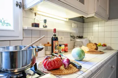 Cucina o angolo cottura di Parione loft in town center