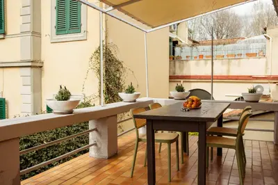 Balcone o terrazza di Le Casine Firenze