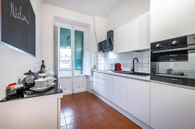 Cucina o angolo cottura di La casa dei Minuti
