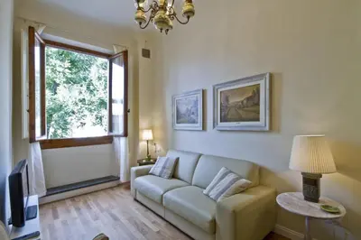 Area soggiorno di San Marco Apartment