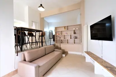 TV o dispositivi per l'intrattenimento presso Wine Apartments Florence Amarone