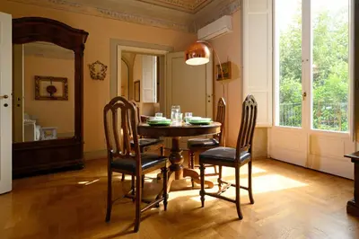 Area soggiorno di Santa Maria Novella deluxe Apartment