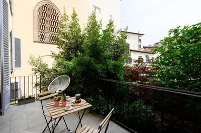 Balcone o terrazza di Santa Maria Novella deluxe Apartment