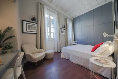 Letto o letti in una camera di Boboli Luxury Apartment
