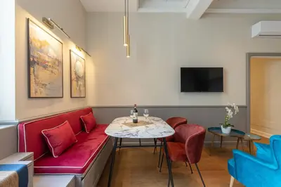 TV o dispositivi per l'intrattenimento presso Design Florence Suite in Florence