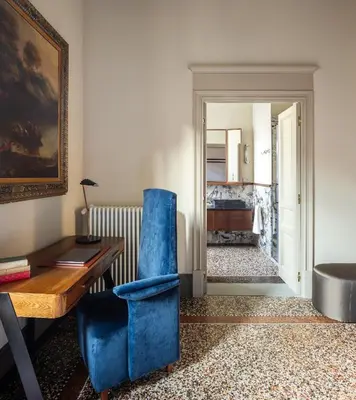 Letto o letti in una camera di This Time Tomorrow in Florence