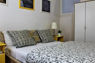 Letto o letti in una camera di Crystal Ship Apartments