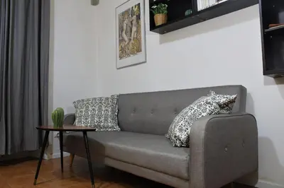 Area soggiorno di Crystal Ship Apartments
