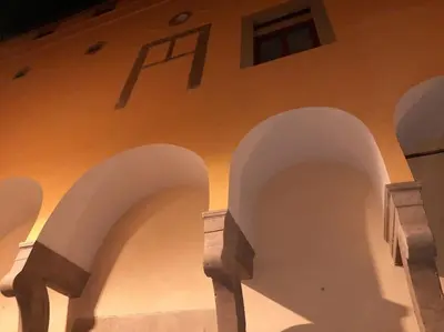 Area soggiorno di Piazza Pitti - Luxury Apartment -Town Center