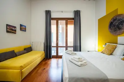 Letto o letti in una camera di 