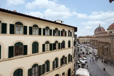 Vista generica su Firenze o vista sulla città dall'interno dell'aparthotel